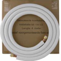 Koelleiding 1/4-3/8 inclusief flarewartels lengte 3 t/m 10 meter
